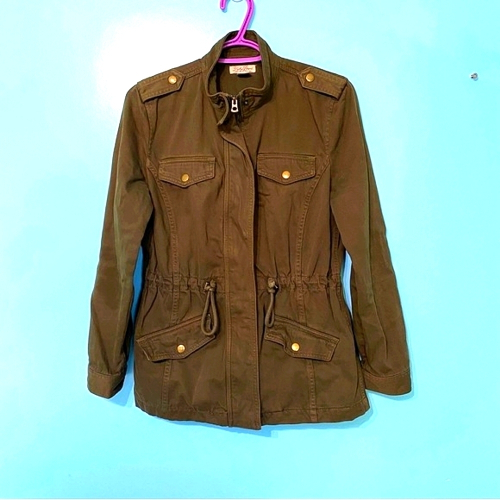 Lucky Brand Olive Green Utility Jacket
